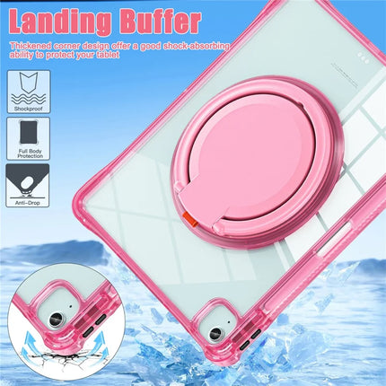 For iPad Air 13 (2024) / iPad Pro 12.9 (2022) / (2021) / (2020) / (2018) Case Rotary Kickstand PC+TPU+Acrylic Tablet Cover