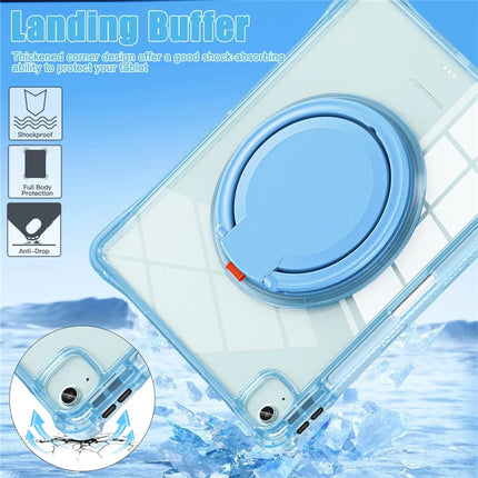 For iPad Air 13 (2024) / iPad Pro 12.9 (2022) / (2021) / (2020) / (2018) Case Rotary Kickstand PC+TPU+Acrylic Tablet Cover
