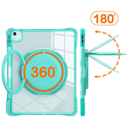 For iPad Air 13 (2024) / iPad Pro 12.9 (2022) / (2021) / (2020) / (2018) Case Rotary Kickstand PC+TPU+Acrylic Tablet Cover