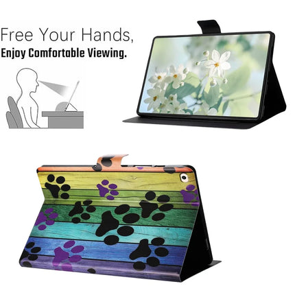 For iPad mini (2019) 7.9 inch  /  4  /  3  /  2  /  Mini Case Pattern Printed Stand Litchi Texture Leather Tablet Cover with Card Slots