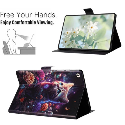 For iPad mini (2019) 7.9 inch  /  4  /  3  /  2  /  Mini Case Pattern Printed Stand Litchi Texture Leather Tablet Cover with Card Slots