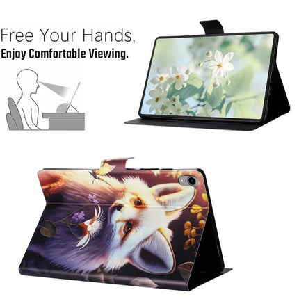 For iPad mini (2021) Case Pattern Printed Stand Litchi Texture Leather Tablet Cover with Card Slots