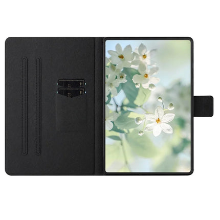 For Lenovo Tab P11 Gen 2 TB-350 Case Pattern Printed Stand Litchi Texture Leather Tablet Cover with Card Slots