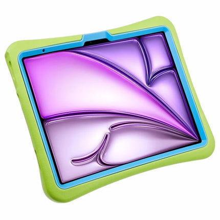 PEPKOO For iPad Air 13 (2024) Shockproof Tablet Case 360-Degree Rotatable PC Kickstand EVA Protective Cover