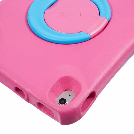 PEPKOO For iPad Air 13 (2024) Shockproof Tablet Case 360-Degree Rotatable PC Kickstand EVA Protective Cover