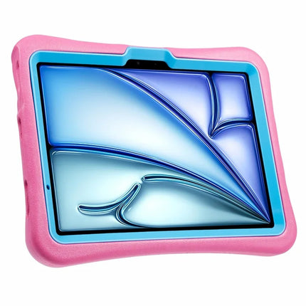 PEPKOO For iPad Air 11 (2024) Shockproof Tablet Case 360-Degree Rotatable PC Kickstand EVA Protective Cover