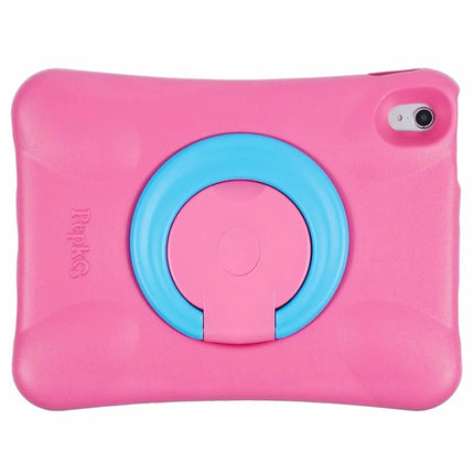 PEPKOO For iPad Air 11 (2024) Shockproof Tablet Case 360-Degree Rotatable PC Kickstand EVA Protective Cover