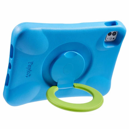 PEPKOO For iPad Pro 11 (2024) Shockproof Tablet Case 360-Degree Rotatable PC Kickstand EVA Protective Cover