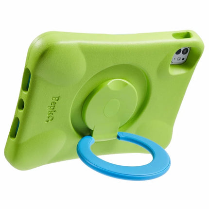 PEPKOO For iPad Pro 11 (2024) Shockproof Tablet Case 360-Degree Rotatable PC Kickstand EVA Protective Cover