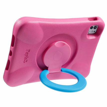 PEPKOO For iPad Pro 11 (2024) Shockproof Tablet Case 360-Degree Rotatable PC Kickstand EVA Protective Cover