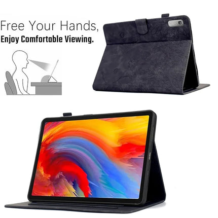 For Lenovo Tab P11 Gen 2 TB-350 / Xiaoxin Pad Plus (2023) Case Card Holder Leather Tablet Cover