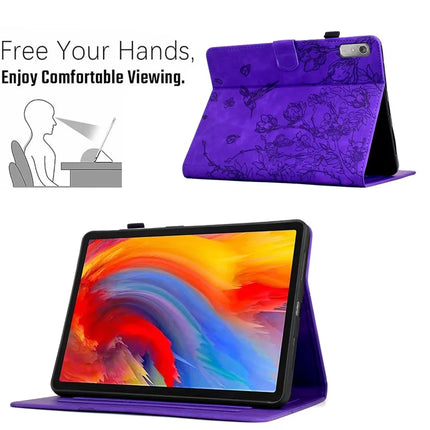For Lenovo Tab P11 Gen 2 TB-350 / Xiaoxin Pad Plus (2023) Case Card Holder Leather Tablet Cover