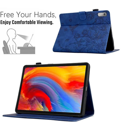 For Lenovo Tab P11 Gen 2 TB-350 / Xiaoxin Pad Plus (2023) Case Card Holder Leather Tablet Cover