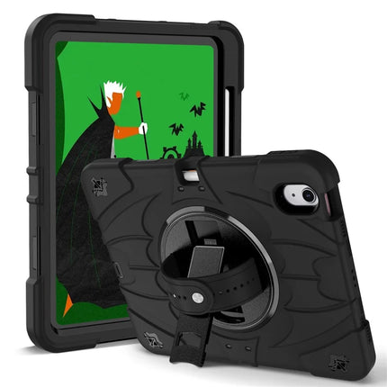 For iPad Air 11 (2024) / iPad Air (2022) / (2020) Case Kickstand Pen Slot Silicone + PC Cover with Strap