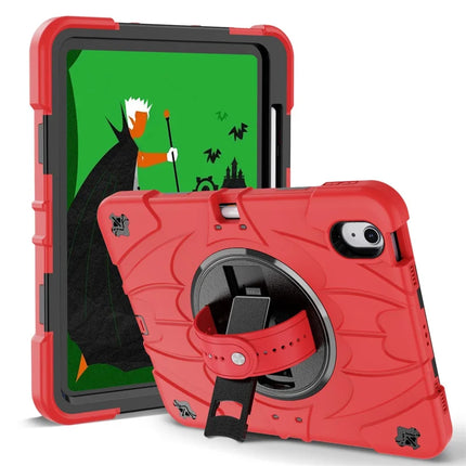 For iPad Air 11 (2024) / iPad Air (2022) / (2020) Case Kickstand Pen Slot Silicone + PC Cover with Strap