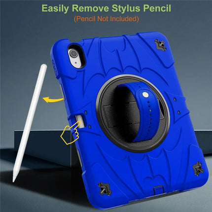For iPad Air 11 (2024) / iPad Air (2022) / (2020) Case Kickstand Pen Slot Silicone + PC Cover with Strap