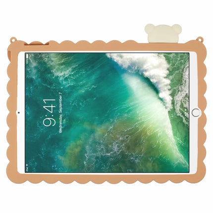 Silicone Case for iPad 10.2 (2021) / (2020) / (2019) / iPad Air 10.5 inch (2019) / Pro 10.5-inch (2017) Kickstand Cover with Shoulder Strap