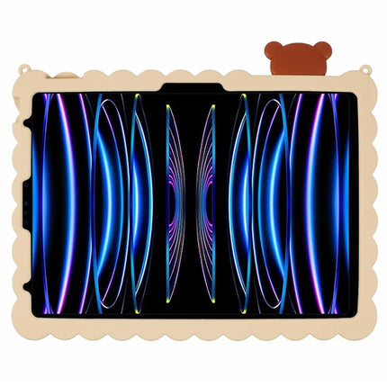 Silicone Case for iPad Air 11 (2024) / Air (2022) / (2020) / iPad Pro 11 (2024) / (2022) / (2021) / (2020) / (2018) Kickstand Cover with Shoulder Strap
