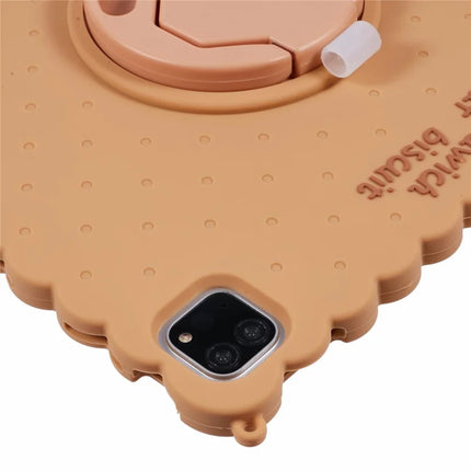 Silicone Case for iPad Air 11 (2024) / Air (2022) / (2020) / iPad Pro 11 (2024) / (2022) / (2021) / (2020) / (2018) Kickstand Cover with Shoulder Strap
