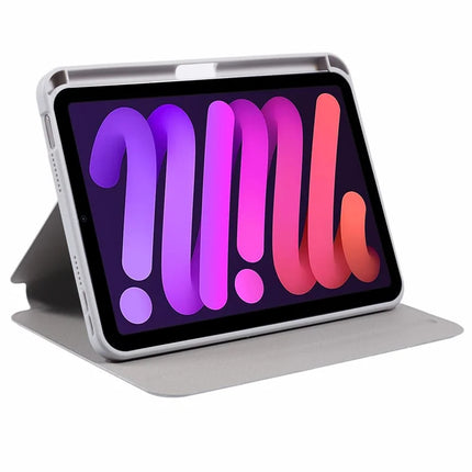 For iPad mini (2024) / mini (2021) Case Stand Leather Tablet Cover