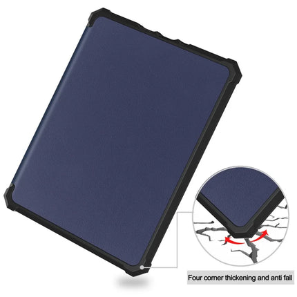 For Amazon Kindle Paperwhite (2024) Case PU Leather + TPU E-Reader Cover Auto Wake  /  Sleep
