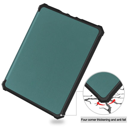For Amazon Kindle Paperwhite (2024) Case PU Leather + TPU E-Reader Cover Auto Wake  /  Sleep