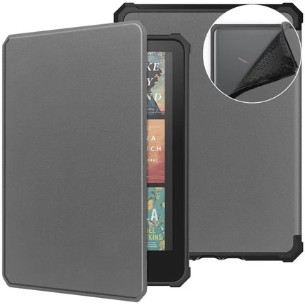 For Amazon Kindle Paperwhite (2024) Case PU Leather + TPU E-Reader Cover Auto Wake  /  Sleep