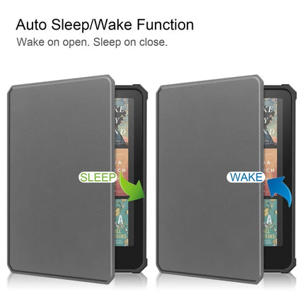 For Amazon Kindle Paperwhite (2024) Case PU Leather + TPU E-Reader Cover Auto Wake  /  Sleep