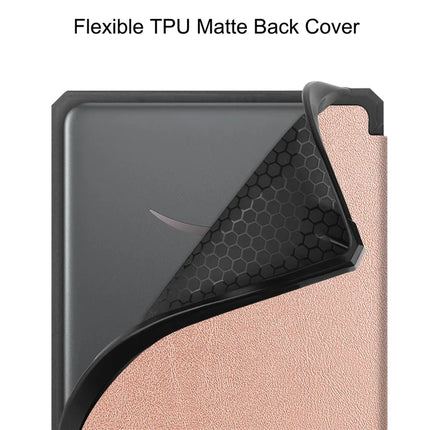 For Amazon Kindle Paperwhite (2024) Case PU Leather + TPU E-Reader Cover Auto Wake  /  Sleep