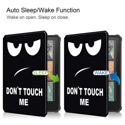 For Amazon Kindle Paperwhite (2024) Case Pattern Print TPU+ PU E-Reader Cover