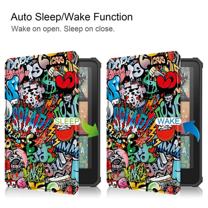 For Amazon Kindle Paperwhite (2024) Case Pattern Print TPU+ PU E-Reader Cover