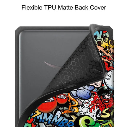 For Amazon Kindle Paperwhite (2024) Case Pattern Print TPU+ PU E-Reader Cover