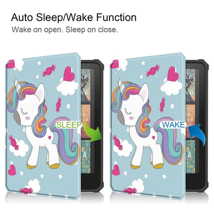 For Amazon Kindle Paperwhite (2024) Case Pattern Print TPU+ PU E-Reader Cover
