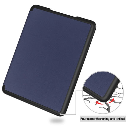 For Amazon Kindle Paperwhite (2024) Case PC + PU E-Reader Cover Support Auto Wake  /  Sleep