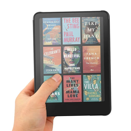 For Amazon Kindle Paperwhite (2024) Case PC + PU E-Reader Cover Support Auto Wake  /  Sleep