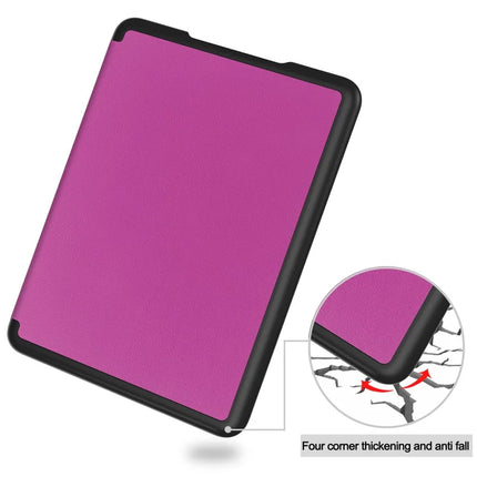 For Amazon Kindle Paperwhite (2024) Case PC + PU E-Reader Cover Support Auto Wake  /  Sleep