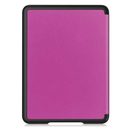 For Amazon Kindle Paperwhite (2024) Case PC + PU E-Reader Cover Support Auto Wake  /  Sleep