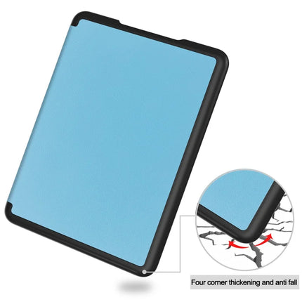 For Amazon Kindle Paperwhite (2024) Case PC + PU E-Reader Cover Support Auto Wake  /  Sleep