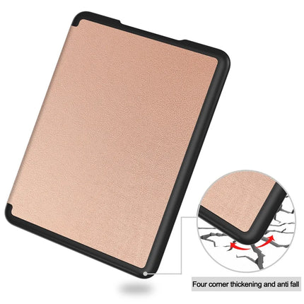 For Amazon Kindle Paperwhite (2024) Case PC + PU E-Reader Cover Support Auto Wake  /  Sleep