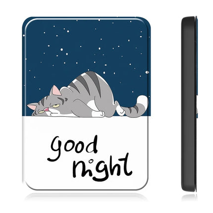 For Amazon Kindle Paperwhite (2024) Case Pattern Print PC+ PU E-Reader Cover