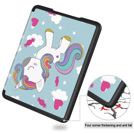 For Amazon Kindle Paperwhite (2024) Case Pattern Print PC+ PU E-Reader Cover