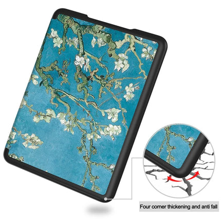 For Amazon Kindle Paperwhite (2024) Case Pattern Print PC+ PU E-Reader Cover
