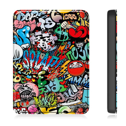 For Amazon Kindle Paperwhite (2024) Case Pattern Print PC+ PU E-Reader Cover
