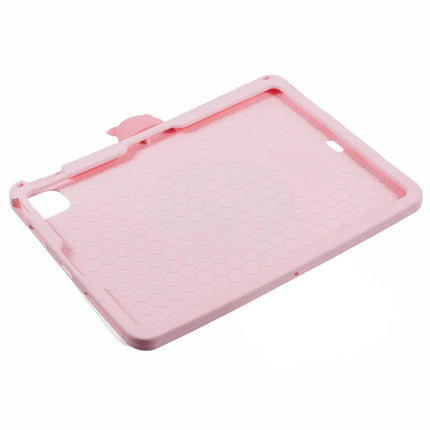Silicone Case for iPad Air 11 (2024) / Air (2022) / (2020) / iPad Pro 11 (2024) / (2022) / (2021) / (2020) / (2018) Kickstand Cover with Strap