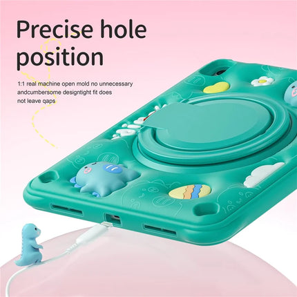 For iPad 10.9 (2022) Case with Shoulder Strap Kickstand PC+Silicone+TPU Tablet Cover