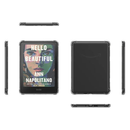 For Amazon Kindle Paperwhite (2024) Case Four Corner Shockproof Clear E-Reader TPU Cover