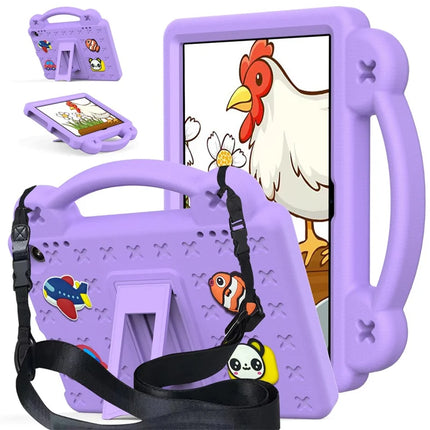 For Amazon Fire HD 8 (2024) Case Kids EVA Tablet Cover - Purple