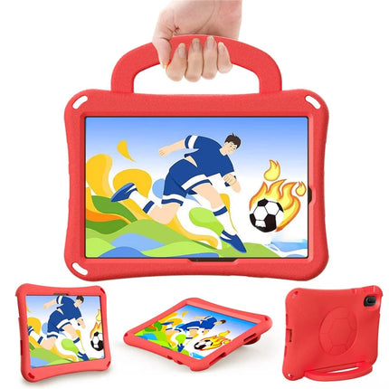 For Huawei MatePad SE 11  /  Honor Tablet V7 EVA Case Tablet Protective Cover with Kickstand - Red