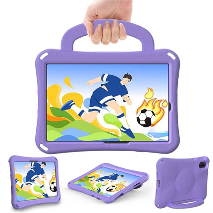 For Huawei MatePad SE 11  /  Honor Tablet V7 EVA Case Tablet Protective Cover with Kickstand - Light Purple