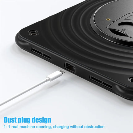 For iPad 10.9 (2022) Case Kickstand PC+Silicone+TPU Tablet Cover